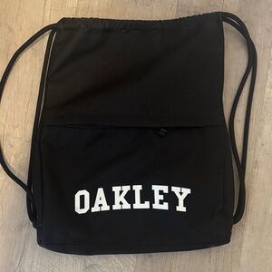 Oakley Black Drawstring Backpack
